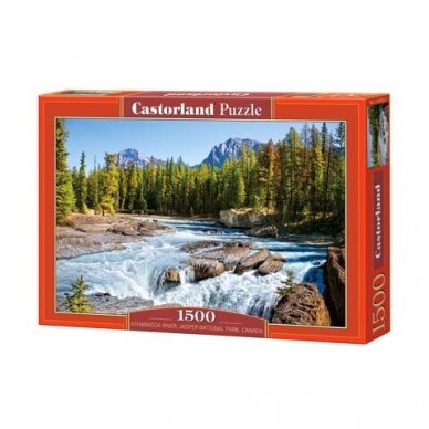 Castorland dėlionė Athabasca River, Jasper National park, Canada 1500 det.