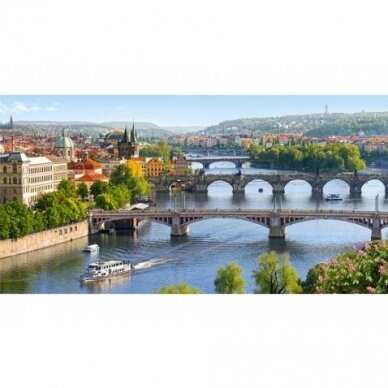 Castorland dėlionė Vltana Bridges in Prague 4000 det. 1