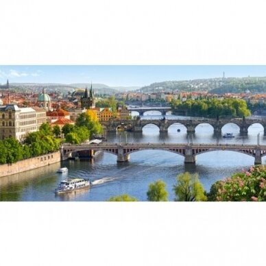 Castorland dėlionė Vltana Bridges in Prague 4000 det. 1 Castorland dėlionė Vltana Bridges in Prague 4000 det. 1