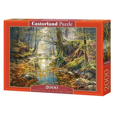 Castorland dėlionė Reminiscence of the Autumn Forest 2000 det Castorland dėlionė Reminiscence of the Autumn Forest 2000 det