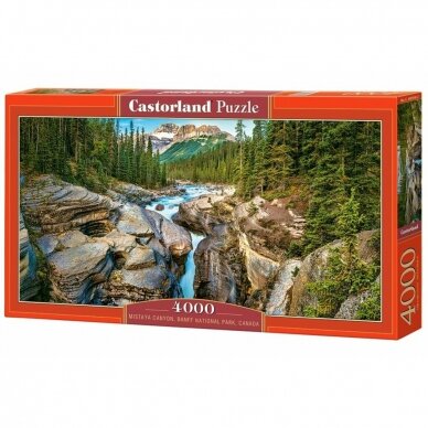Castorland dėlionė Mistaya Canyon, Banff National Park, Canada 4000 det.