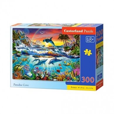 Castorland Dėlionė Paradise Cove 300 Det.