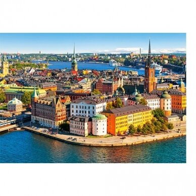 Castorland dėlionė The Old Town of Stockholm, Sweden 500 det. 1