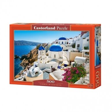 Castorland Dėlionė  Summer In Santorini 500 Det