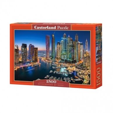 Castorland dėlionė Skyscrapers of Dubai 1500 det.