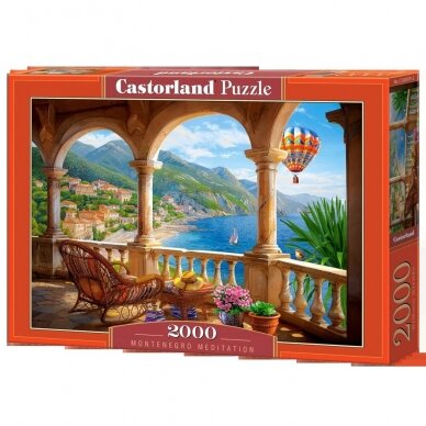 Castorland dėlionė Montenegro Meditation 2000 det Castorland dėlionė Montenegro Meditation 2000 det