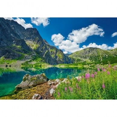 Castorland dėlionė Czarny Staw pod Rysami, Tatras, Poland 500 det 1