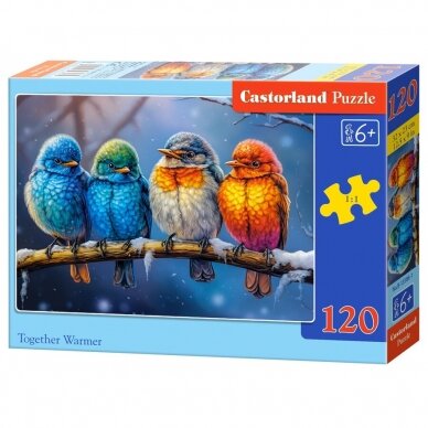 Castorland dėlionė Together Warmer 120 det. Castorland dėlionė Together Warmer 120 det.