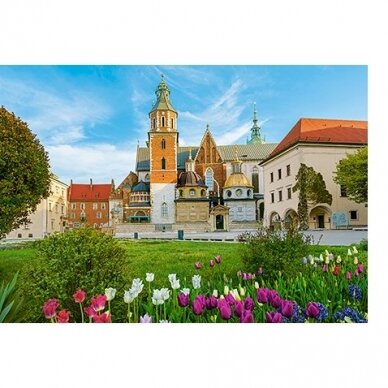 Castorland Dėlionė  Wawel Castle In Krakow, Poland 500 Det 1