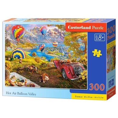 Castorland dėlionė Hot Air Balloon Valley 300 det