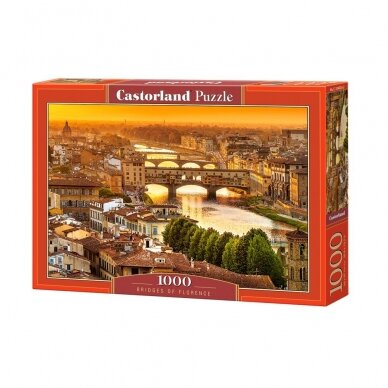 Castorland dėlionė Bridges of Florence 1000 det.