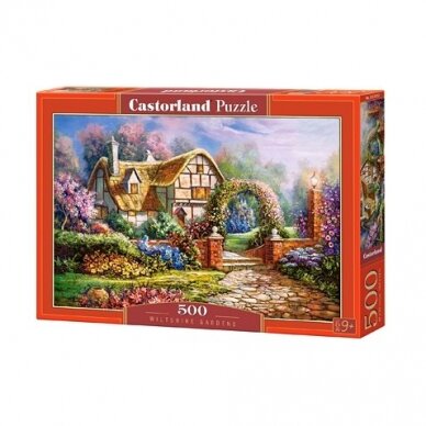 Castorland dėlionė Wiltshire Gardens  500 det