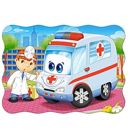 Castorland dėlionė Ambulance Doctor 30 det. 1 Castorland dėlionė Ambulance Doctor 30 det. 1