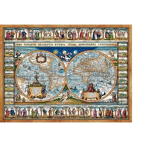 Castorland dėlionė Map of the world 2000 det. 1 Castorland dėlionė Map of the world 2000 det. 1