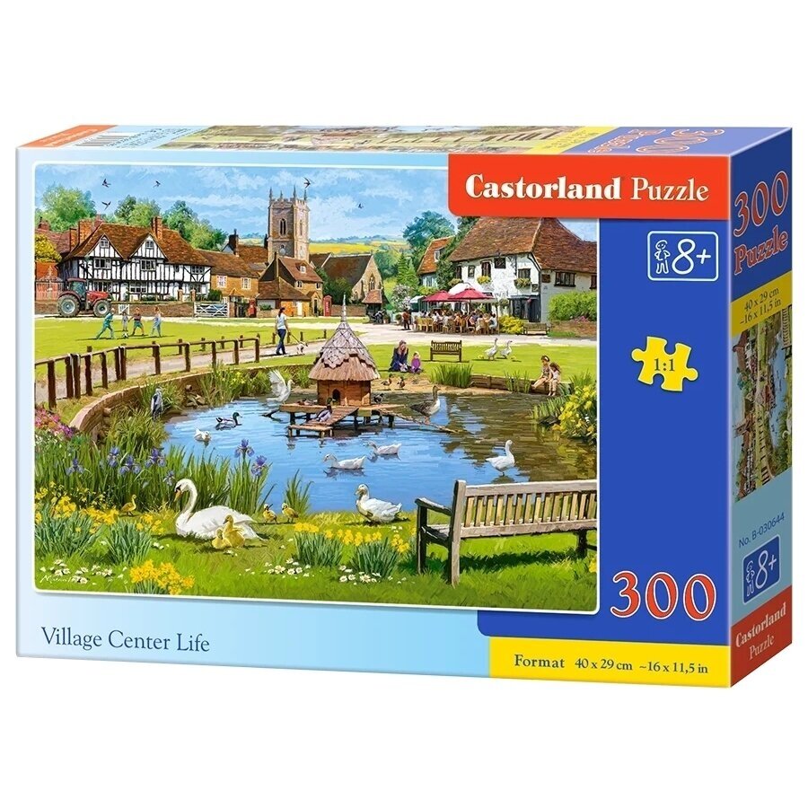 Castorland dėlionė Village Center Life 300 det Castorland dėlionė Village Center Life 300 det