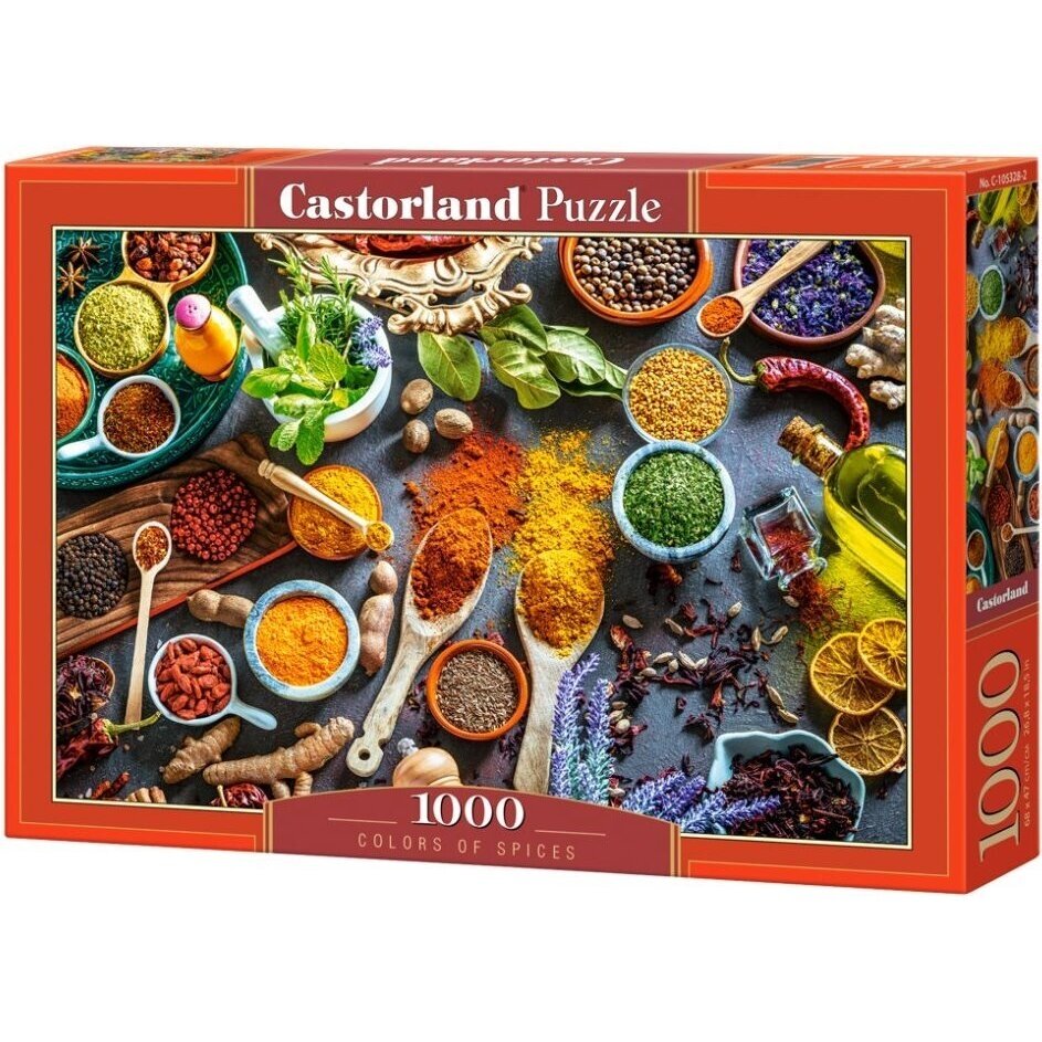 Castorland dėlionė Colors of Spices 1000 det. Castorland dėlionė Colors of Spices 1000 det.