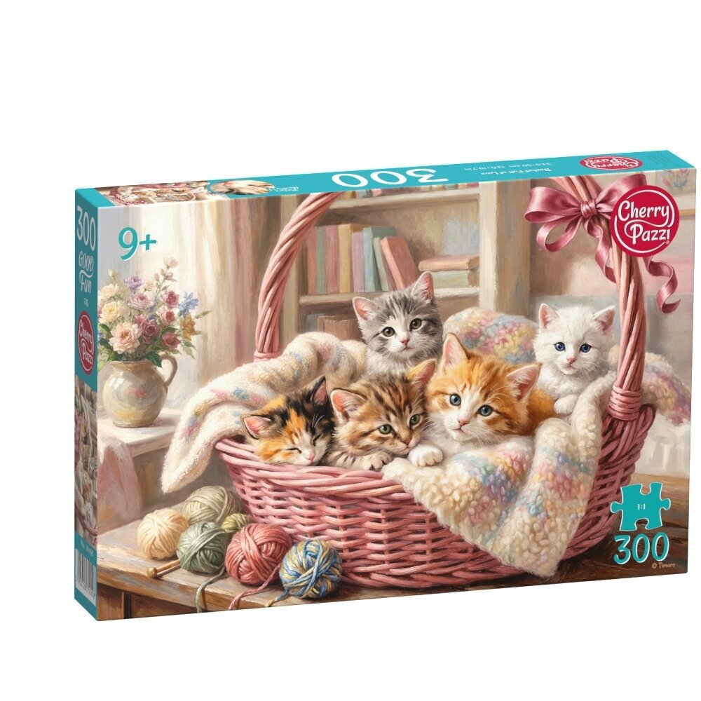 CherryPazzi dėlionė Basket Full of Love 300 det CherryPazzi dėlionė Basket Full of Love 300 det