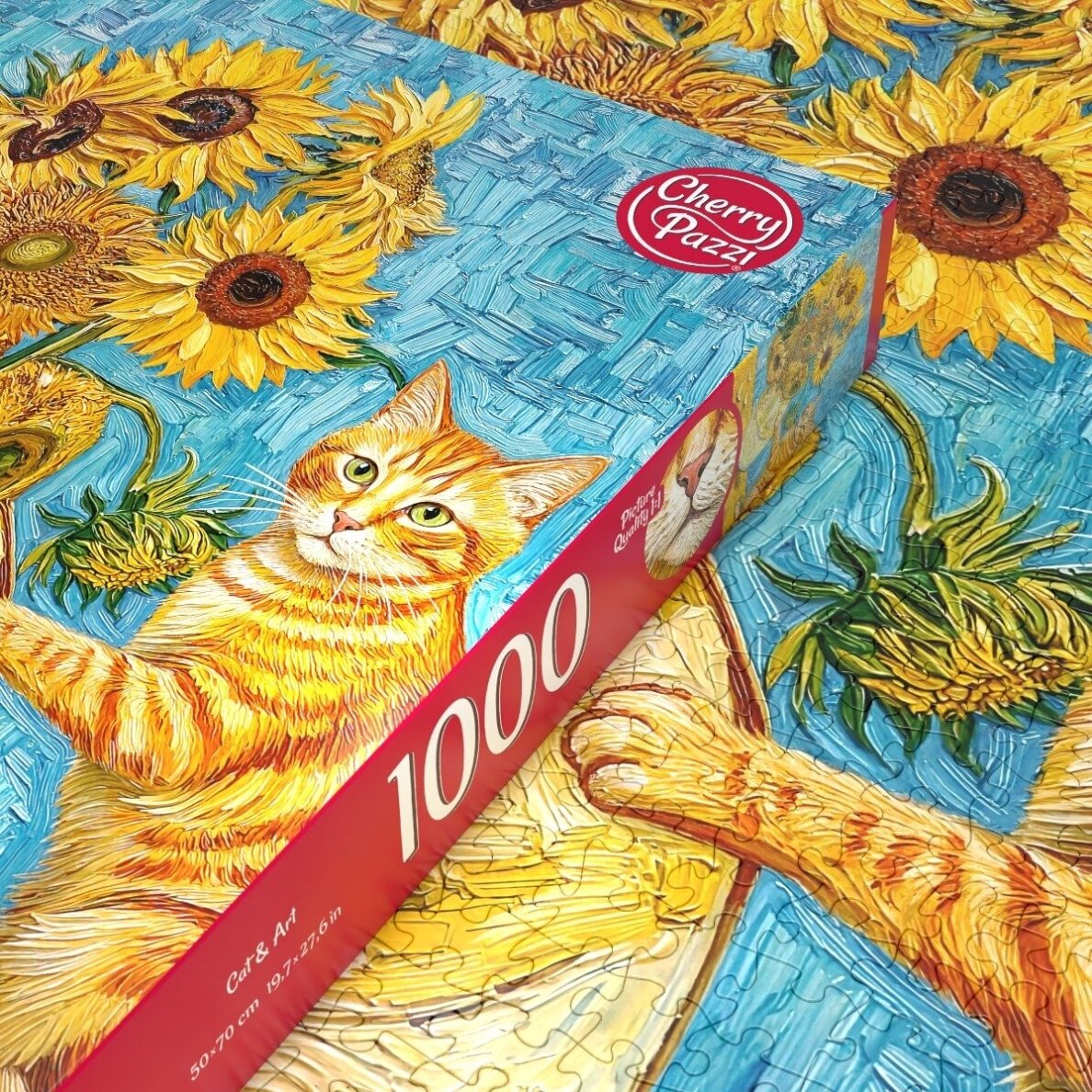 CherryPazzi dėlionė Cat & Art 1000 det 3