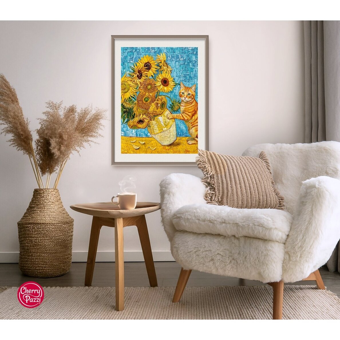 CherryPazzi dėlionė Cat & Art 1000 det 7