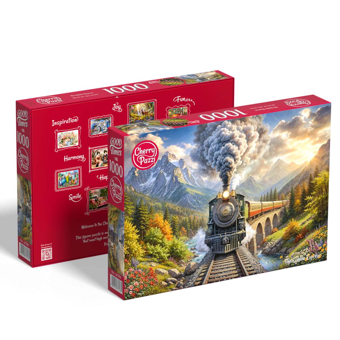 CherryPazzi dėlionė  The Golden Express 1000 det 1