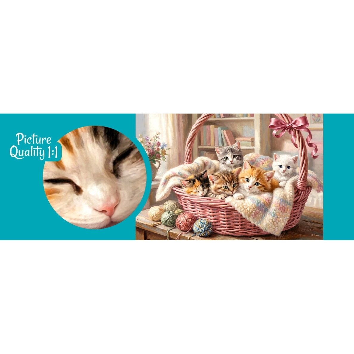 CherryPazzi dėlionė Basket Full of Love 300 det 2 CherryPazzi dėlionė Basket Full of Love 300 det 2