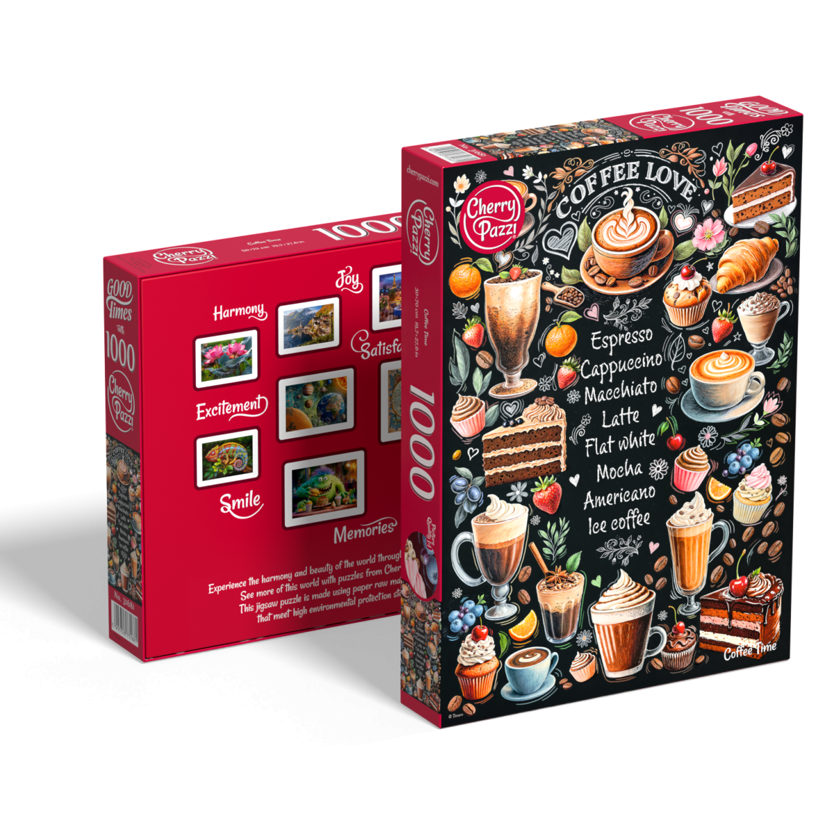 CherryPazzi dėlionė Coffee Time 1000 det 1 CherryPazzi dėlionė Coffee Time 1000 det 1