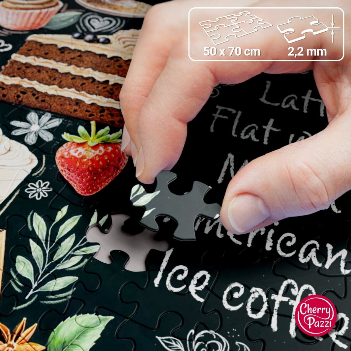 CherryPazzi dėlionė Coffee Time 1000 det 4
