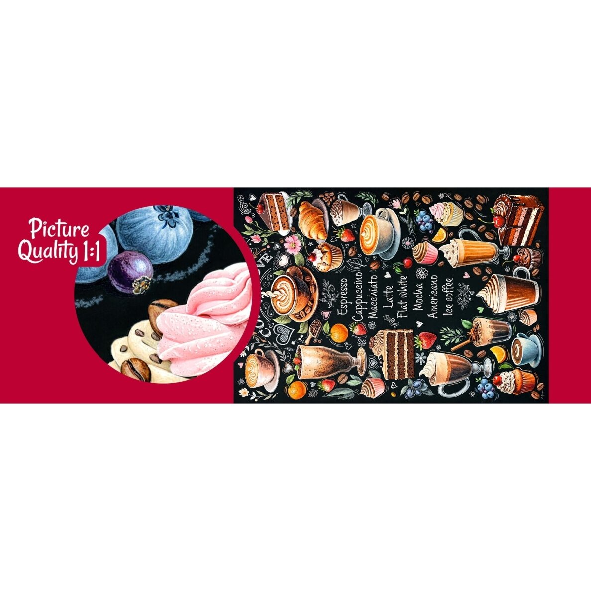 CherryPazzi dėlionė Coffee Time 1000 det 2 CherryPazzi dėlionė Coffee Time 1000 det 2