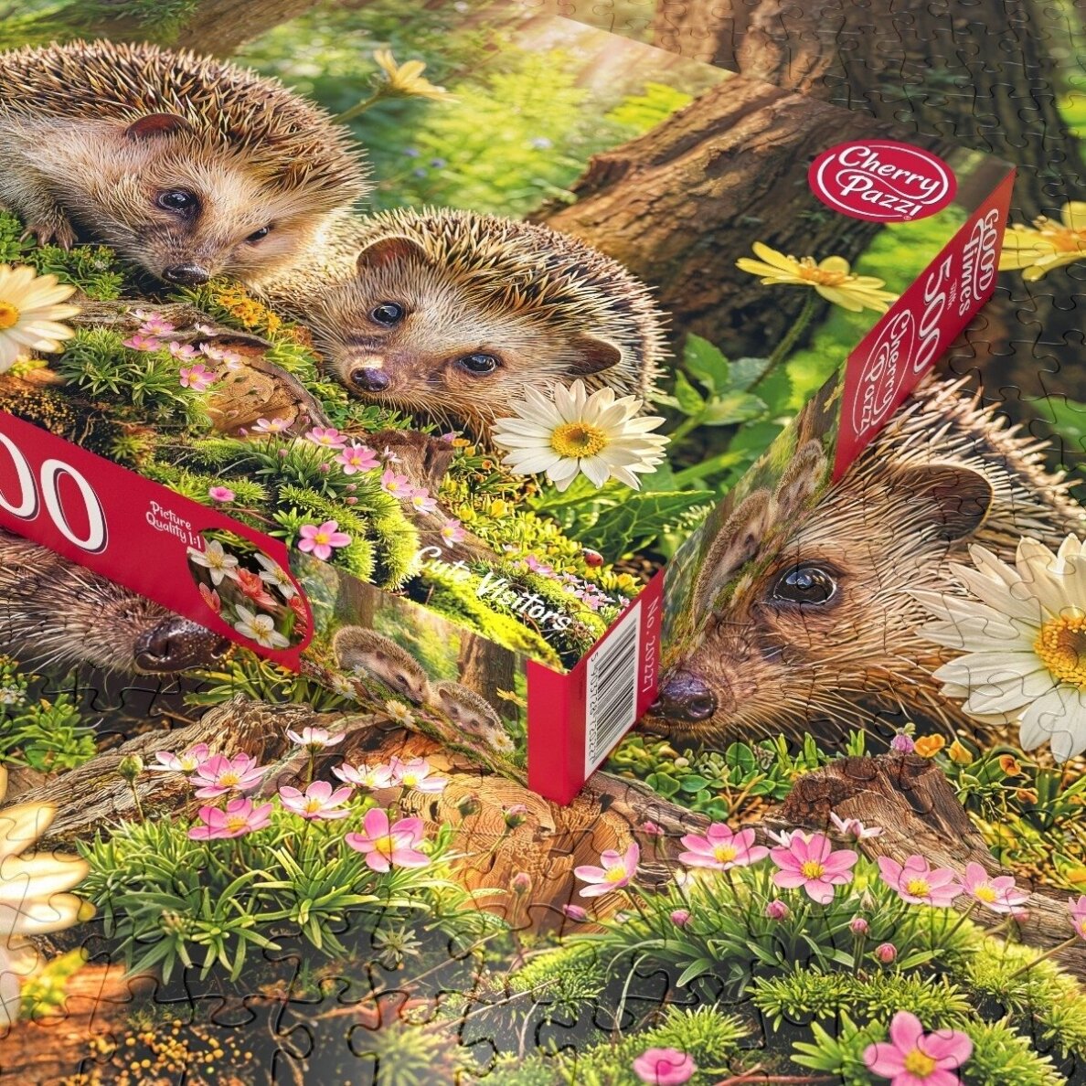 CherryPazzi dėlionė Cute Visitors 500 det 4