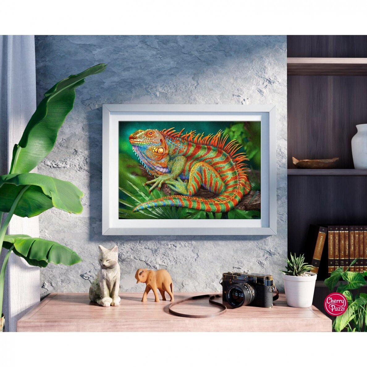 CherryPazzi dėlionė Incredible Iguana 500 det 7 CherryPazzi dėlionė Incredible Iguana 500 det 7