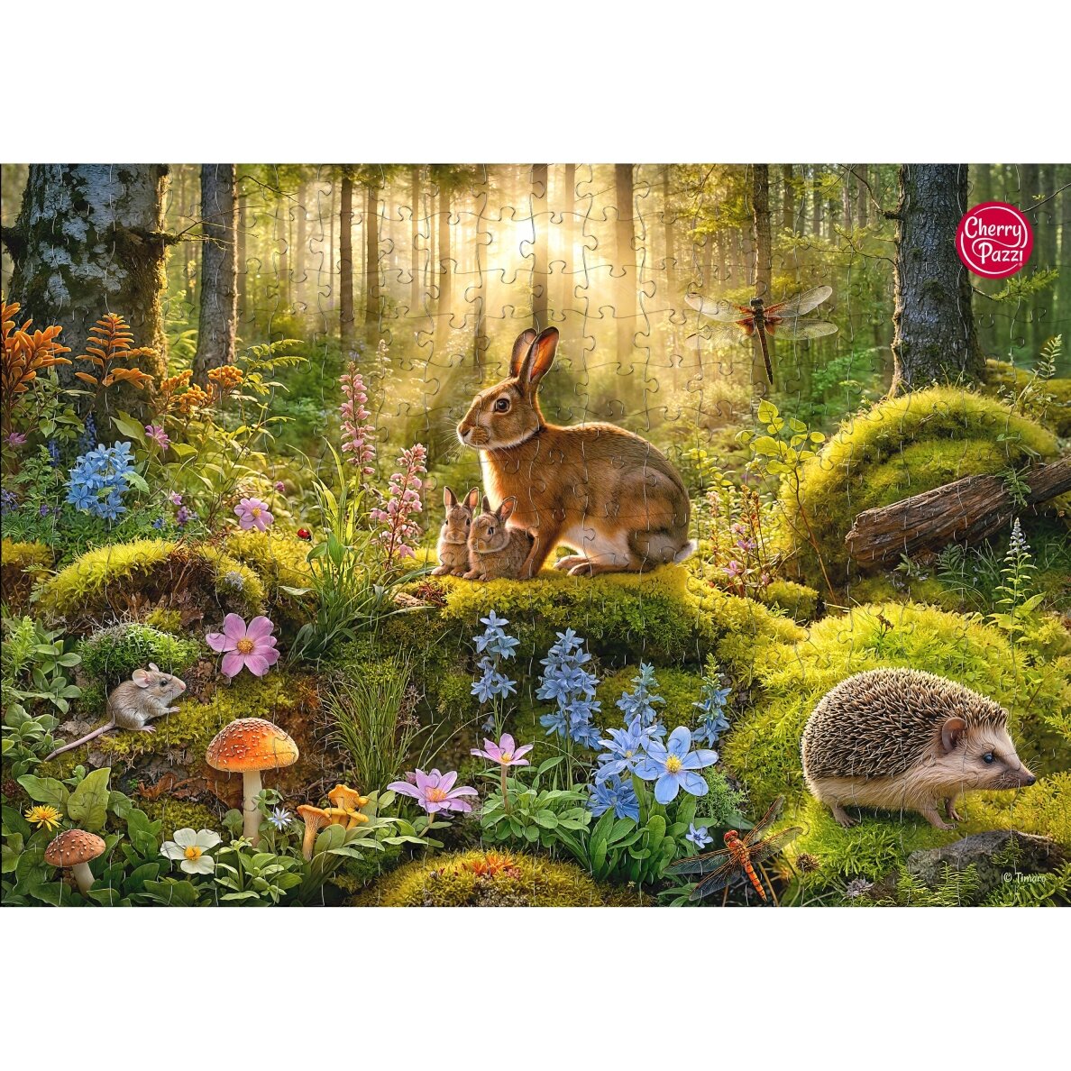 CherryPazzi dėlionė Forest Friends 300 det 6