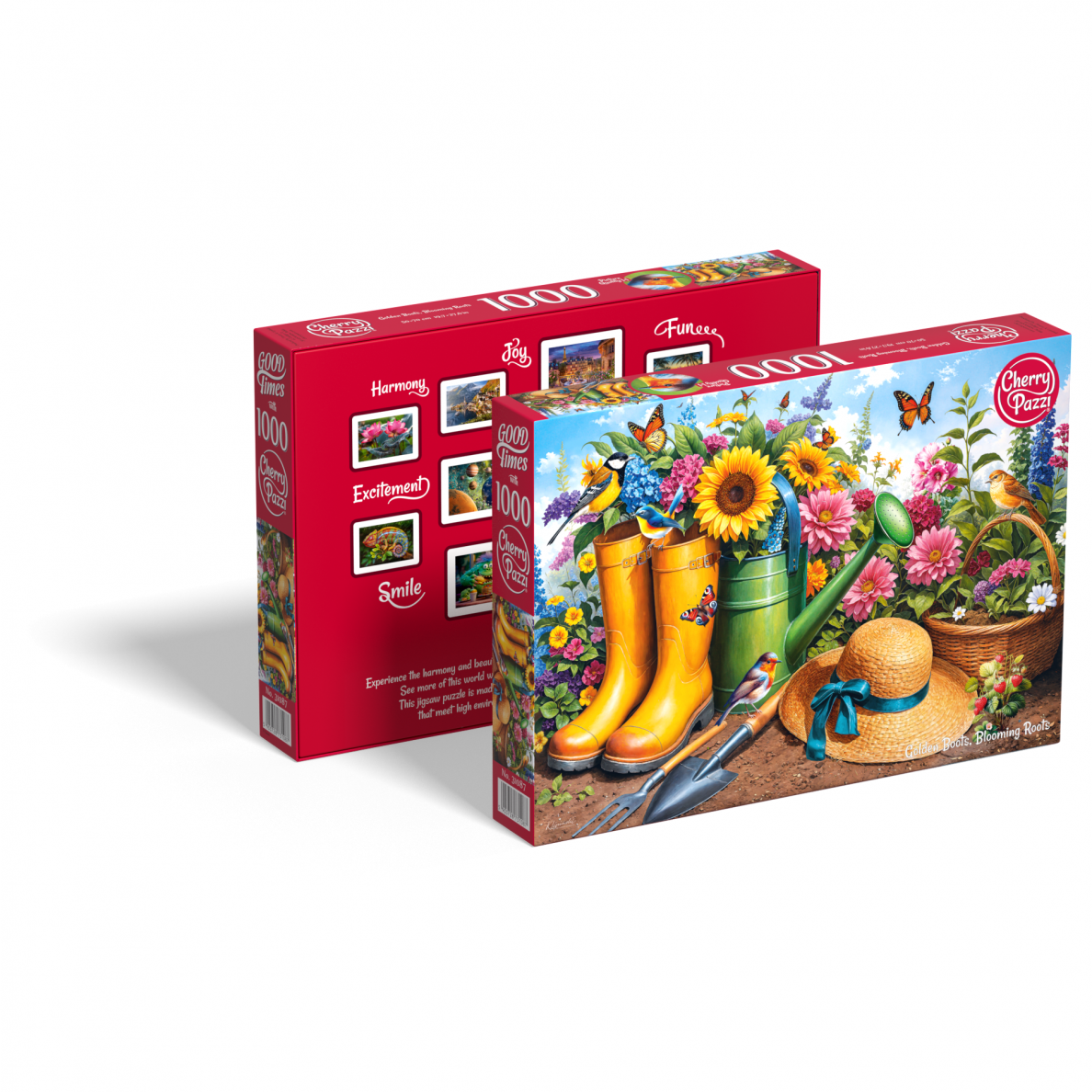CherryPazzi dėlionė Golden Boots, Blooming Roots 1000 det 1