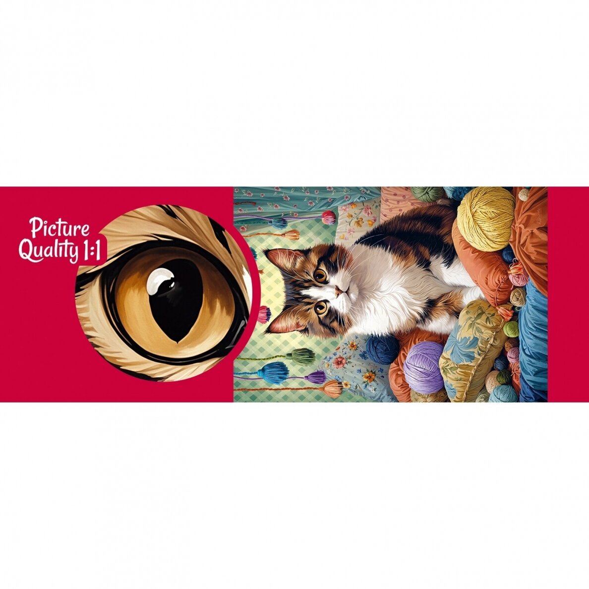 CherryPazzi dėlionė Knitty Cat 1000 det 2