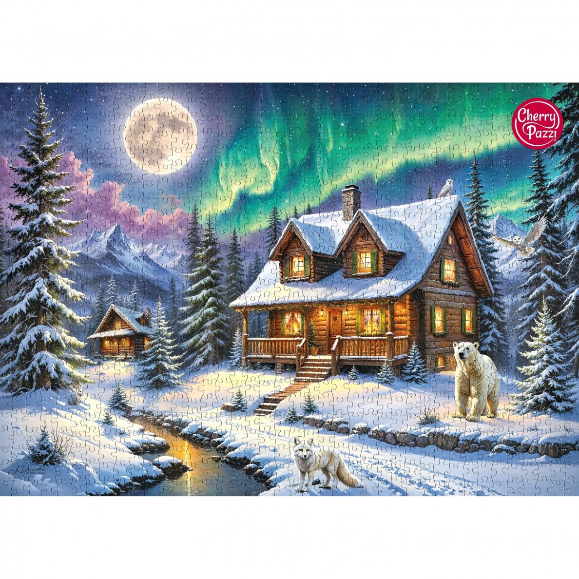 CherryPazzi dėlionė Northern Lights 1000 det 6