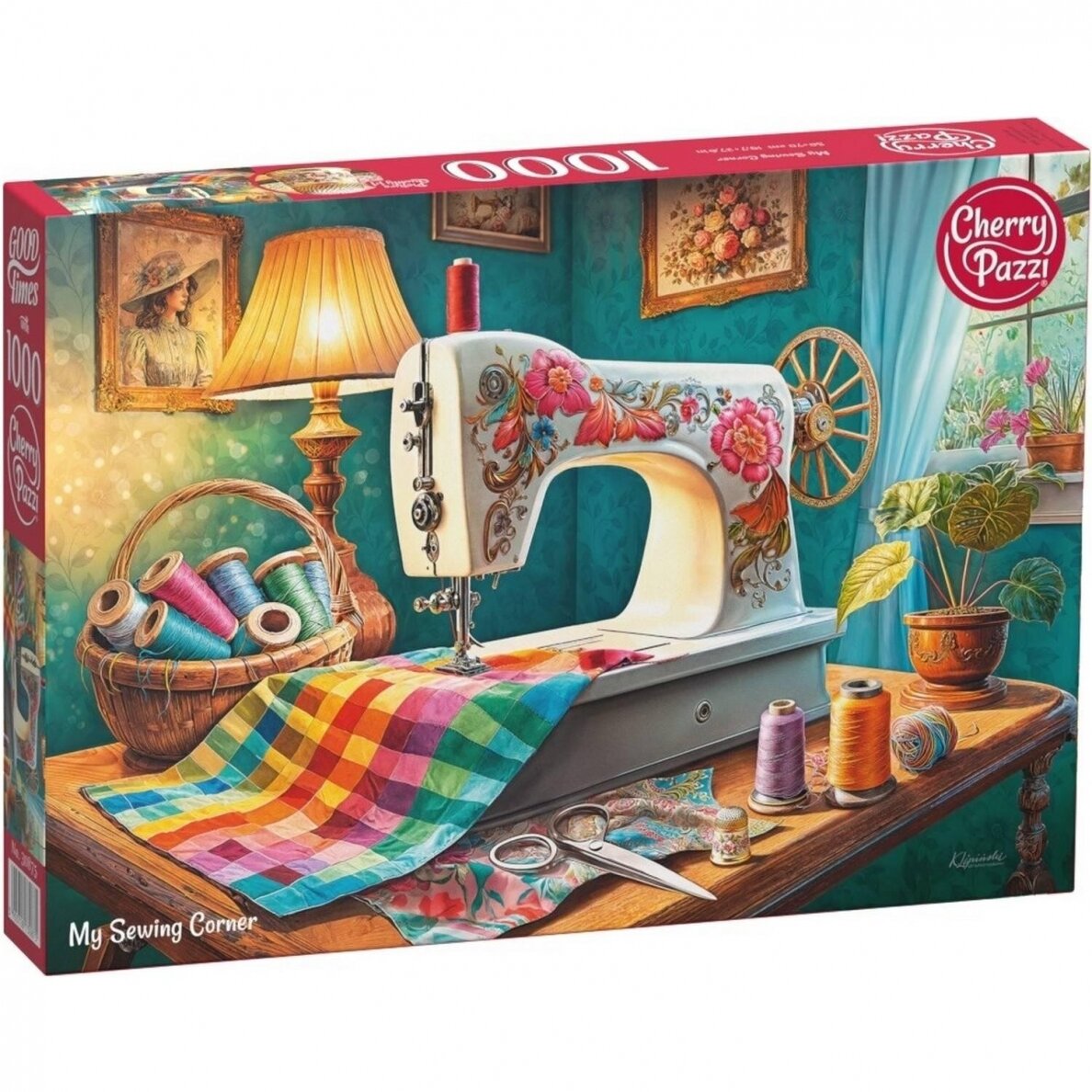 CherryPazzi dėlionė My Sewing Corner 1000 det CherryPazzi dėlionė My Sewing Corner 1000 det