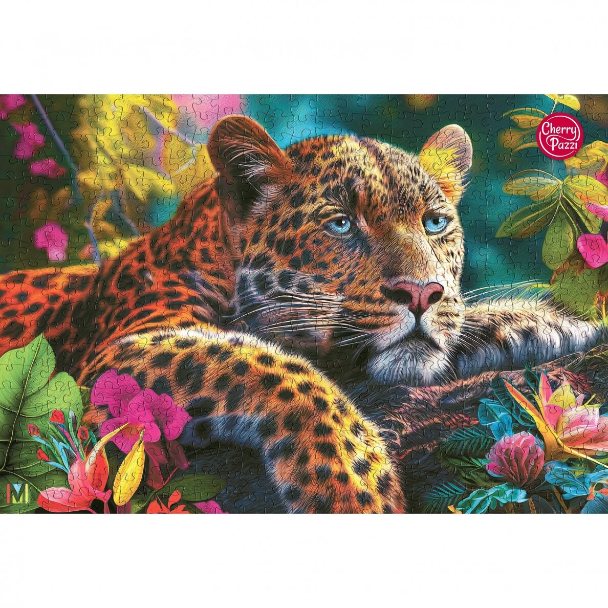 CherryPazzi dėlionė Reclining Leopard 500 det 6