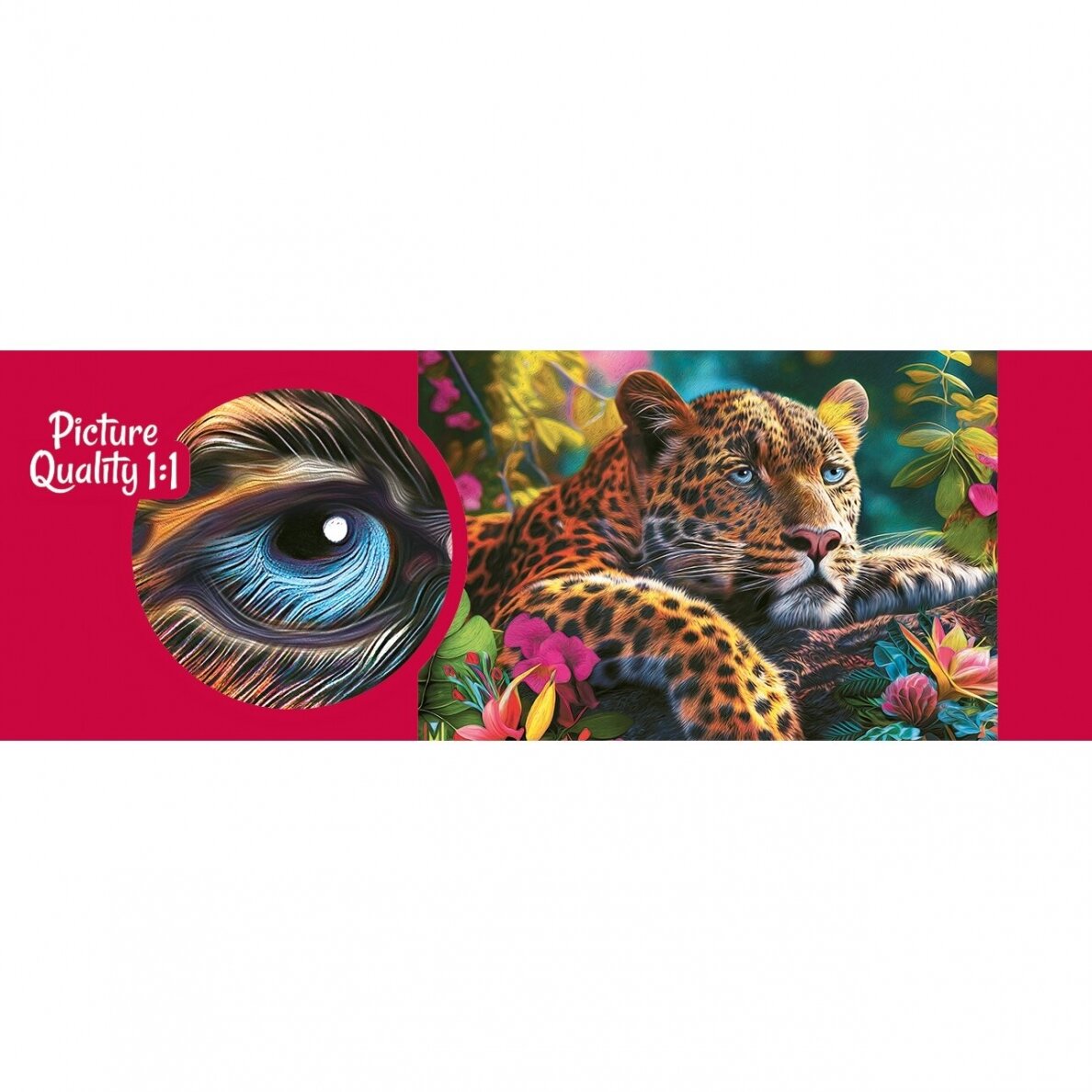 CherryPazzi dėlionė Reclining Leopard 500 det 2