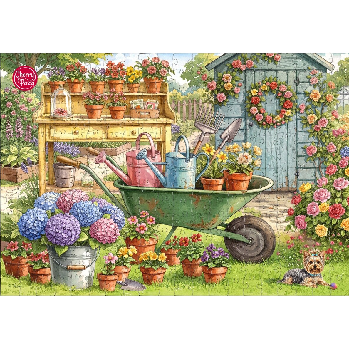 CherryPazzi dėlionė Potting Joy 300 det 6