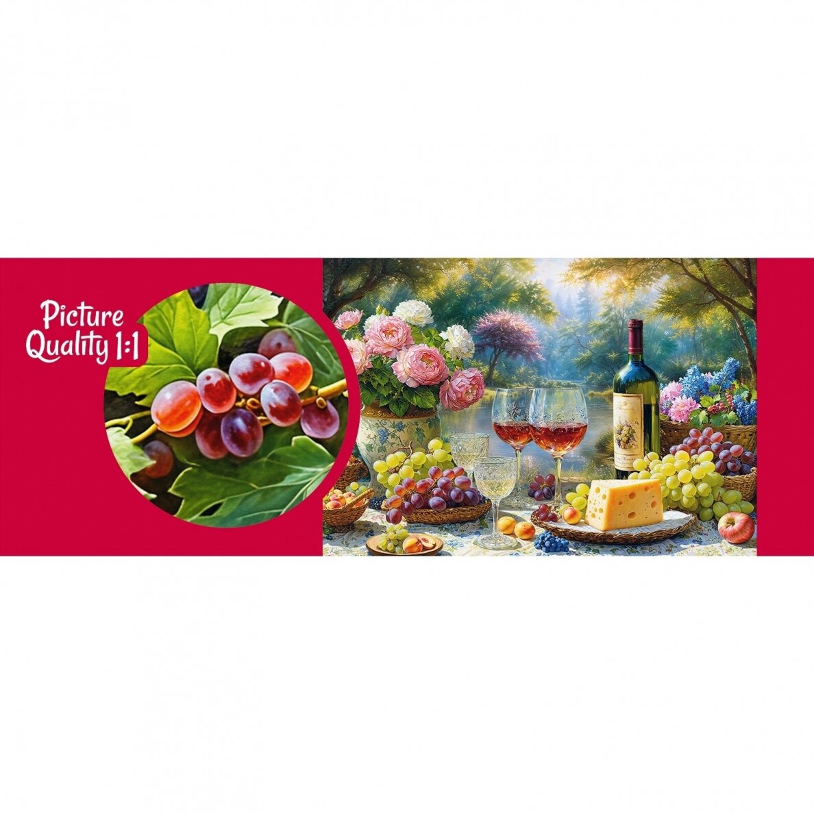 CherryPazzi dėlionė Grape Splendor 1000 det 2