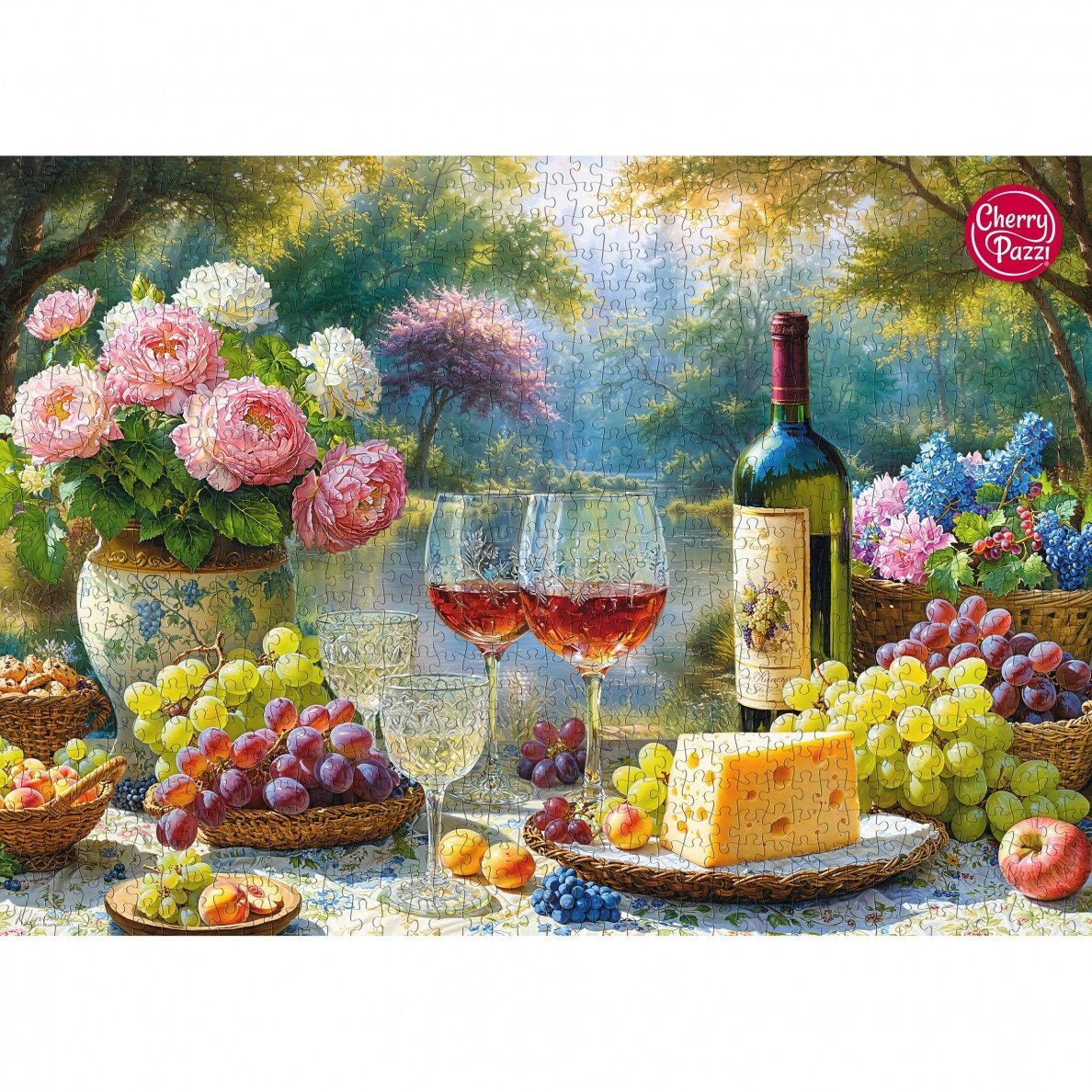 CherryPazzi dėlionė Grape Splendor 1000 det 5 CherryPazzi dėlionė Grape Splendor 1000 det 5
