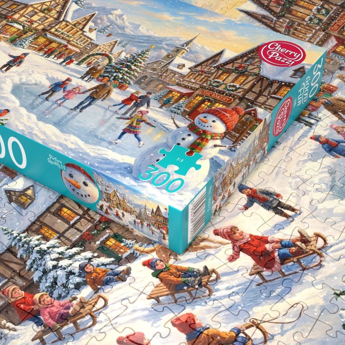 CherryPazzi dėlionė Snowglow Village 300 det 3