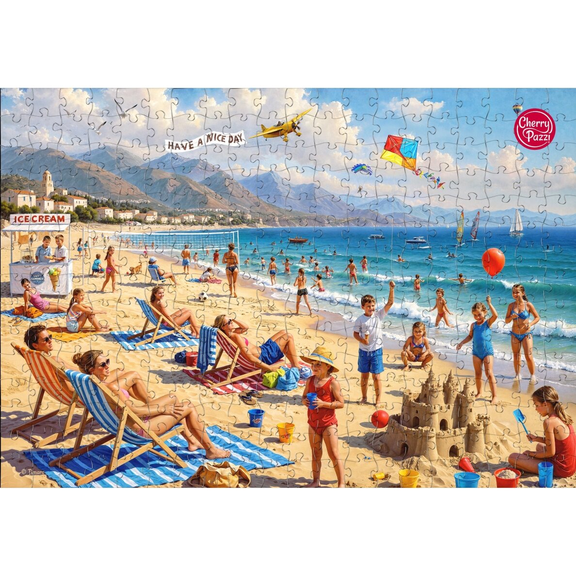 CherryPazzi dėlionė Sun Day Funday 300 det 7