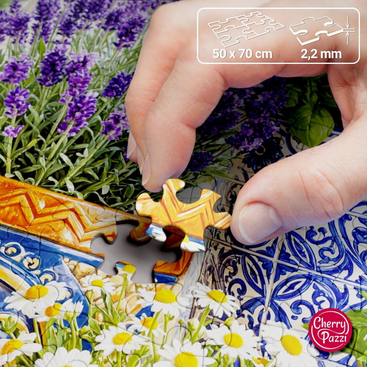 CherryPazzi dėlionė  Pottery in Bloom 1000 det 3