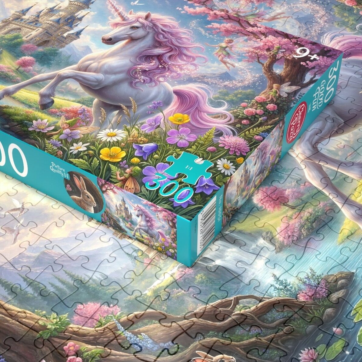 CherryPazzi dėlionė Unicorn Fairyland 300 det 3