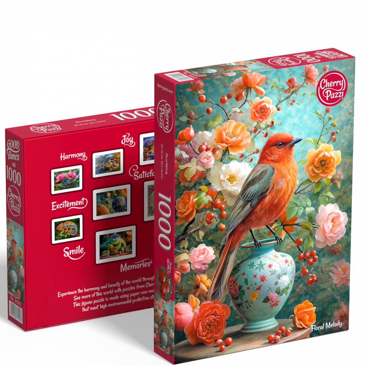 CherryPazzi dėlionė Floral Melody 1000 det 1