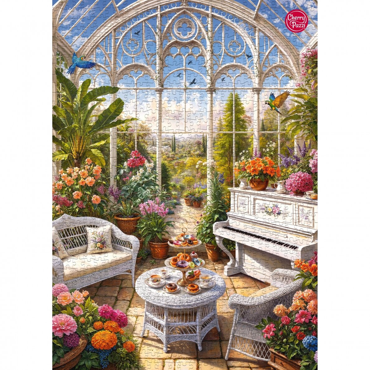 CherryPazzi dėlionė The Orangery of Dreams 1000 det 5