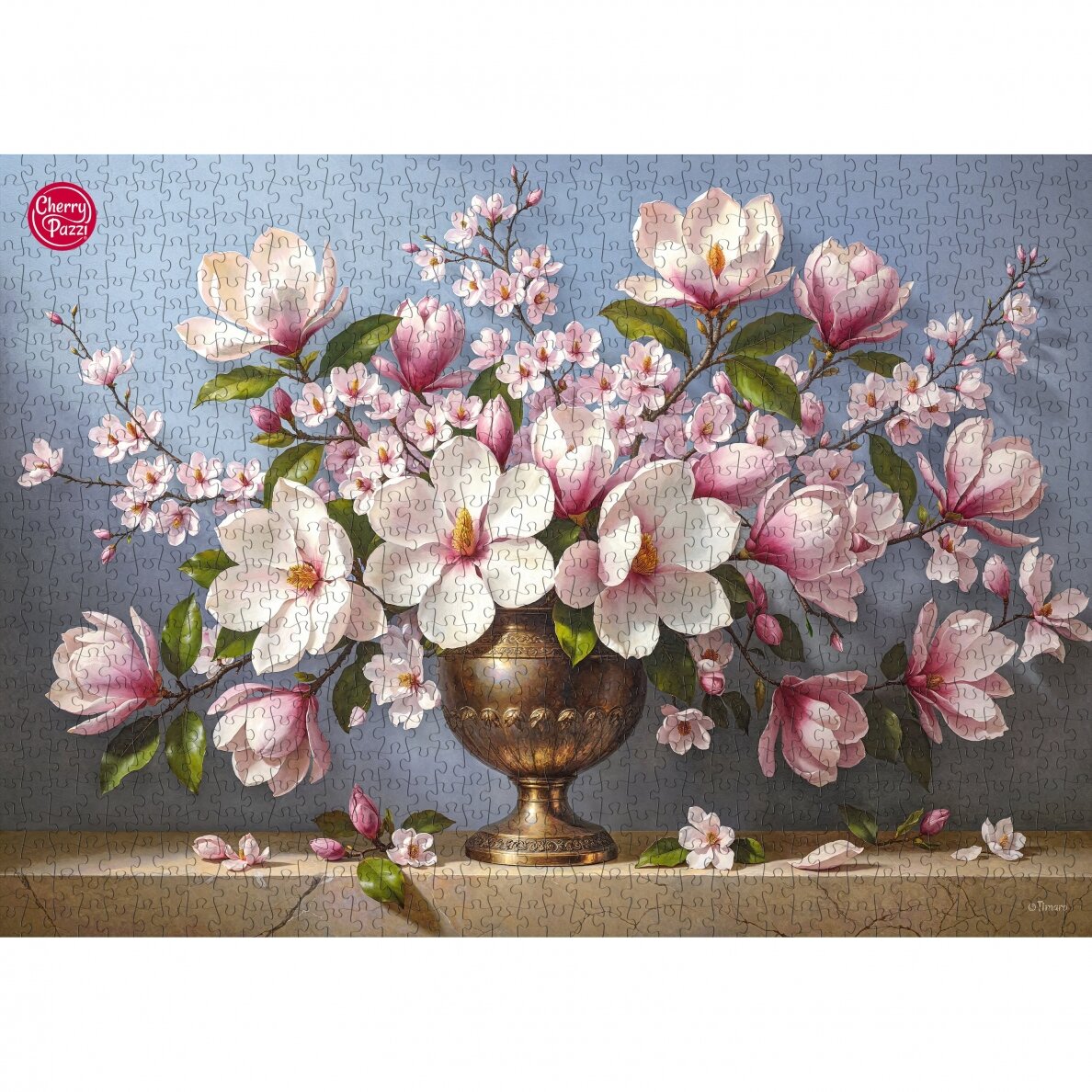 CherryPazzi dėlionė Magnolia Elegance 1000 det 6 CherryPazzi dėlionė Magnolia Elegance 1000 det 6