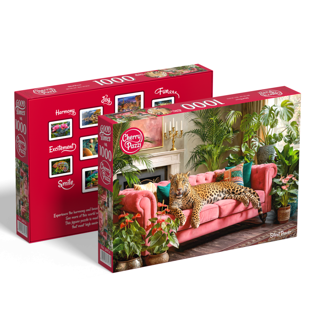 CherryPazzi dėlionė Silent Power 1000 det 1 CherryPazzi dėlionė Silent Power 1000 det 1