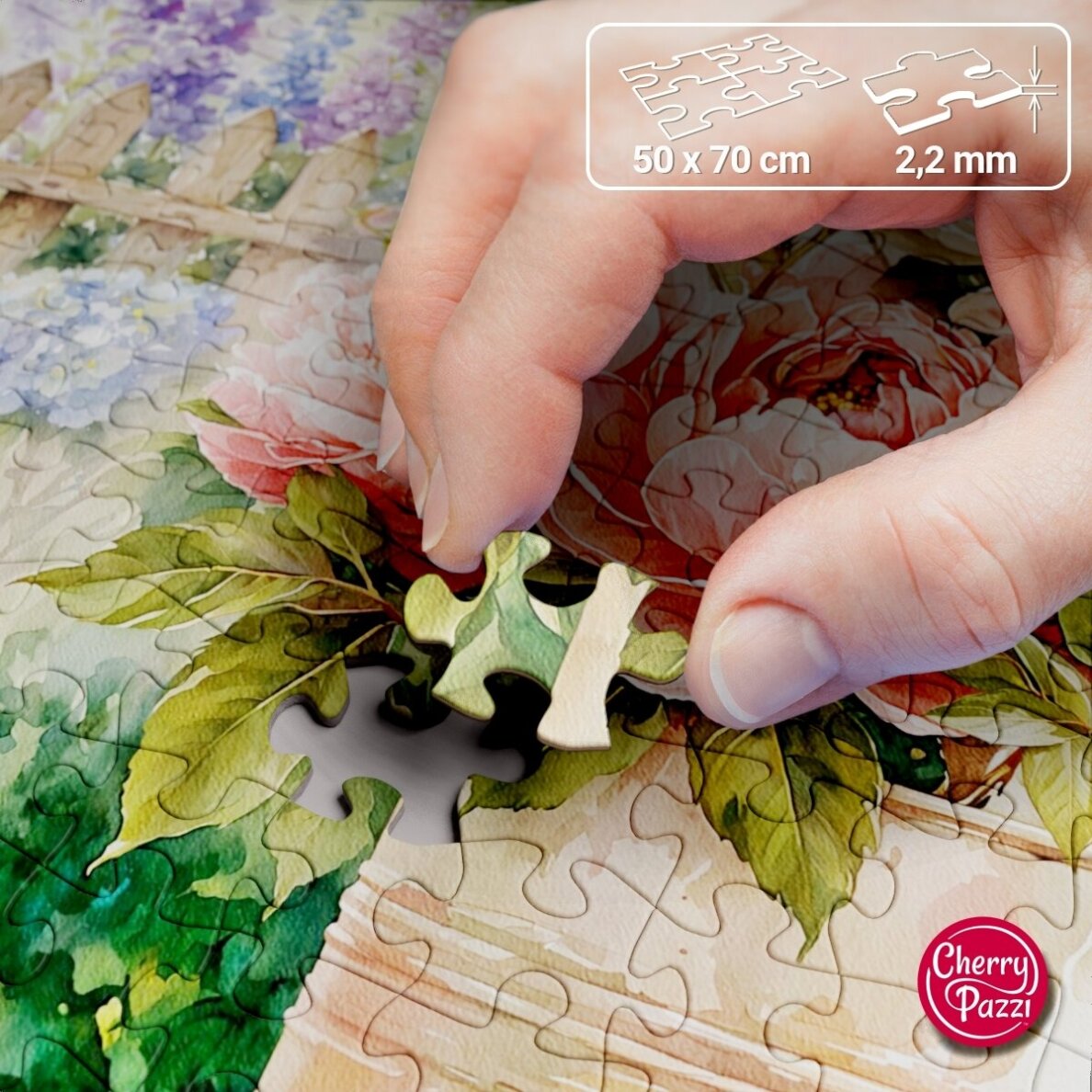 CherryPazzi dėlionė Soft Garden Love 1000 det 5 CherryPazzi dėlionė Soft Garden Love 1000 det 5