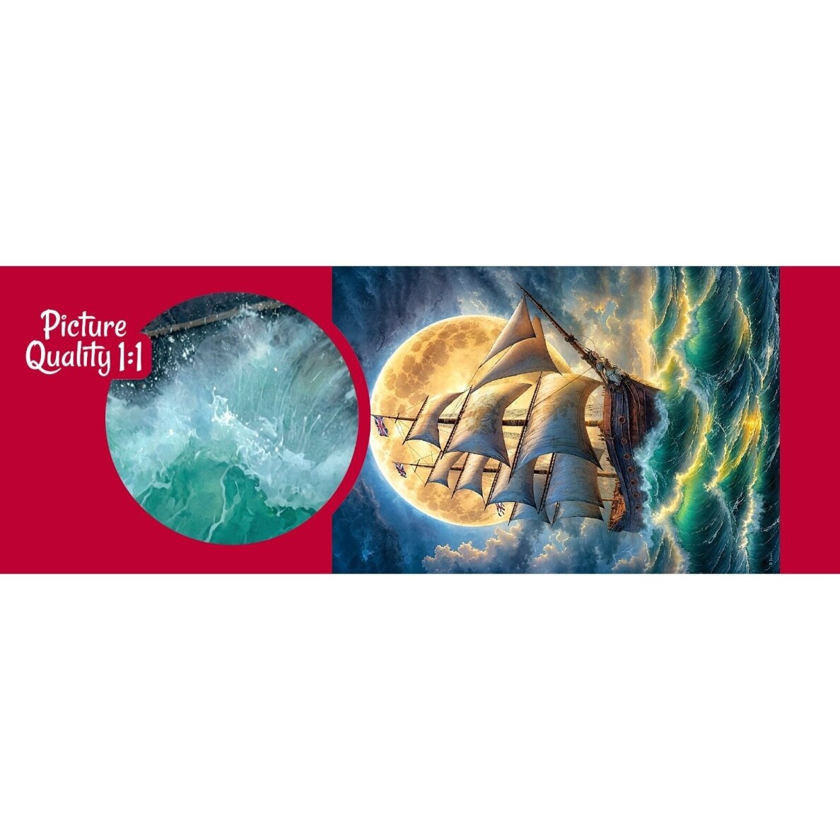 CherryPazzi dėlionė The Moonlit Odyssey 1000 det 2 CherryPazzi dėlionė The Moonlit Odyssey 1000 det 2
